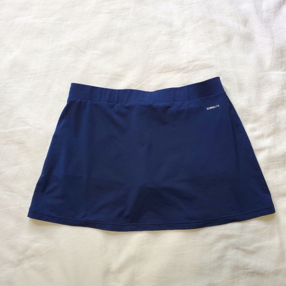 Adidas ClimaLite Skort Navy Womens Medium